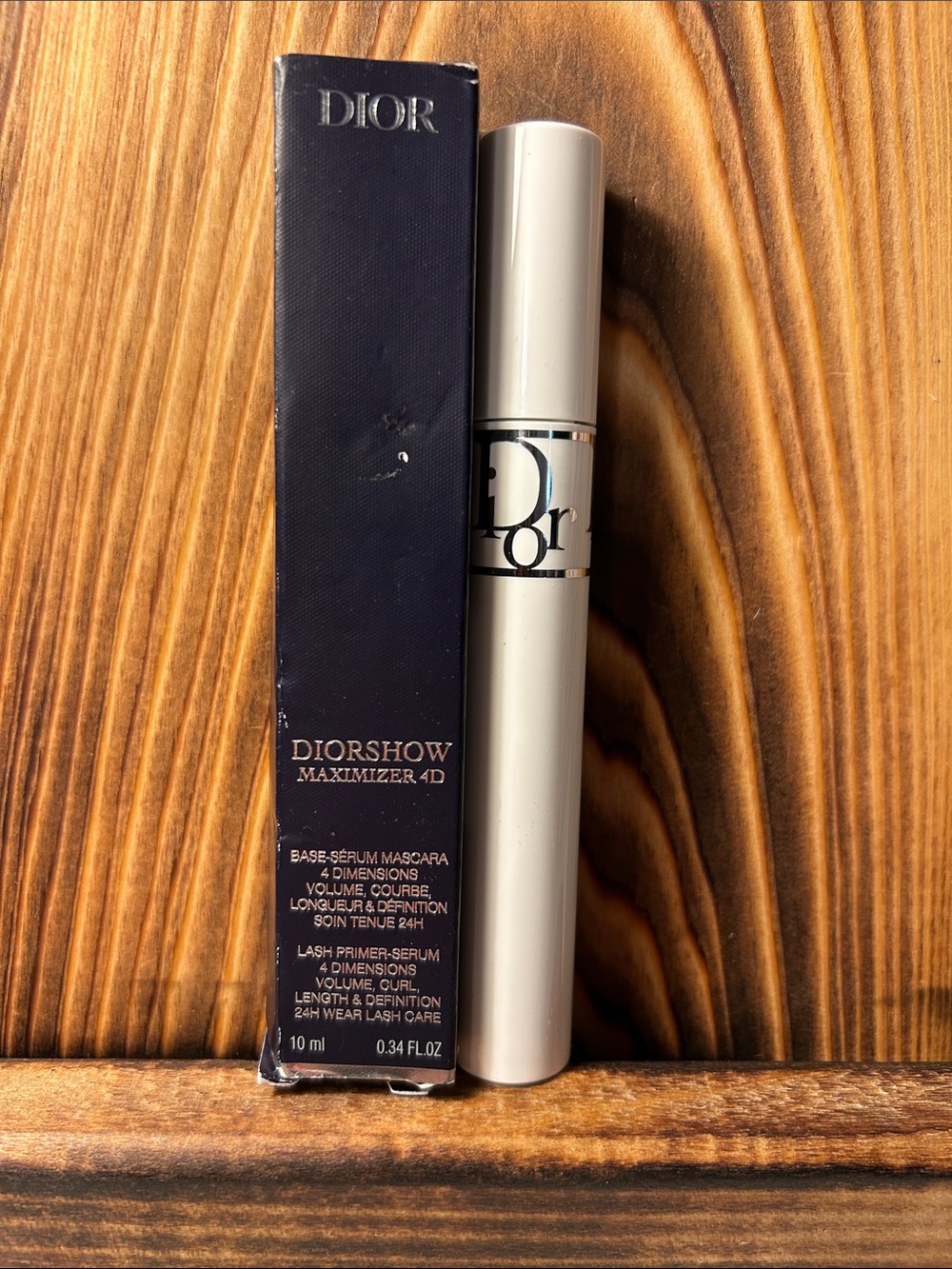 Dior Diorshow Maximizer 4D Primer - Navy Box with Cream Tube
